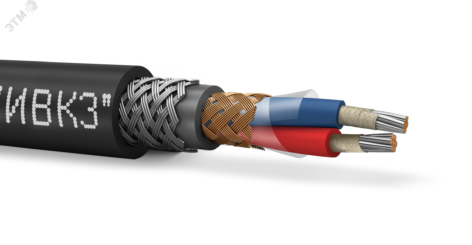 Провод монтажный МКЭКШВнг(А)-LS 1х2х1.5 ТРТС