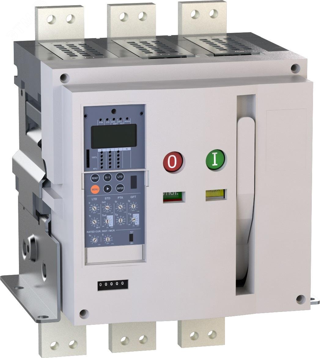 Выключатель автоматический OptiMat A-2500-S4-3P-100-F-MR8.0-BH-C2202-M0-P00-S1-03