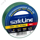 Изолента Safeline 15/10 зеленый