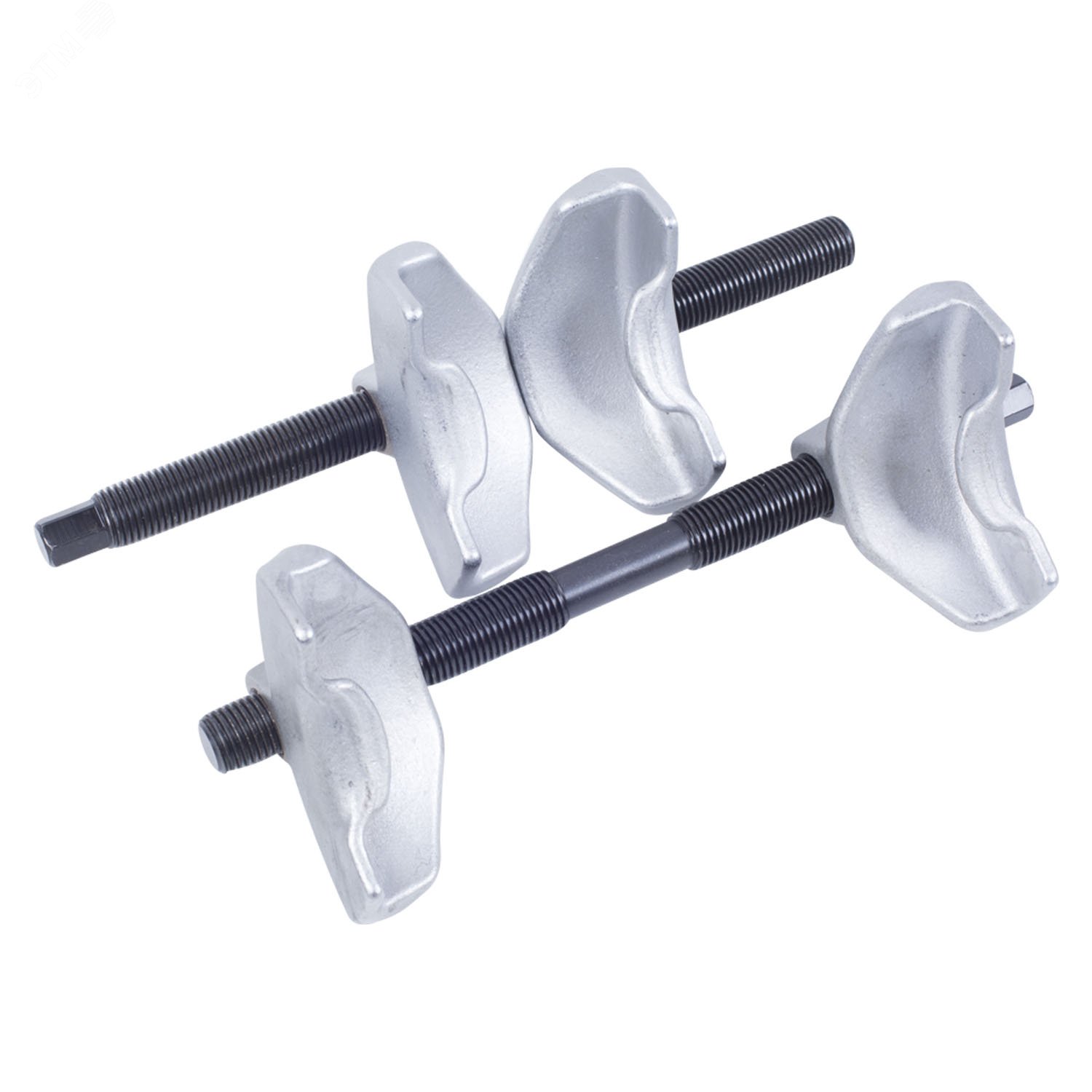 Стяжка амортизаторных пружин 200 мм кованая U-образные держатели 2 предмета