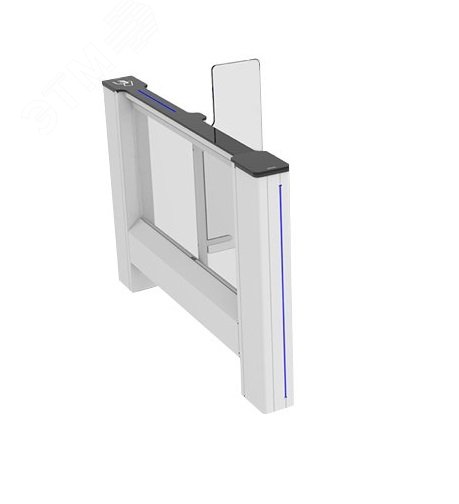 Боковой модуль распашного турникета SWING GATE SWG55M, ширина прохода 550 мм, (левый или правый)