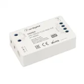 Диммер ARL-SIRIUS-TUYA-RGB-SUF (12-24V, 3x5A, 2.4G) (ARL, IP20 Пластик, 3 года)
