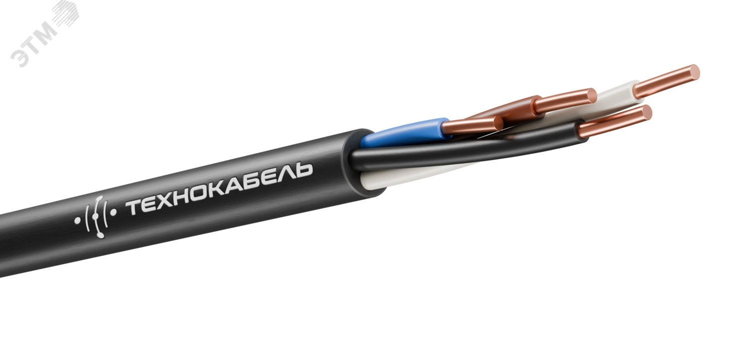 Кабель силовой ППГнг(A)-HF 4х1,5ок(N)-0,66 (100 м) ТРТС