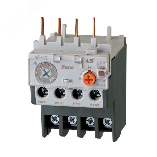 Реле защиты от перегрузки Metasol MT-12/3H 2,1A 1,6~2,5A , SCREW