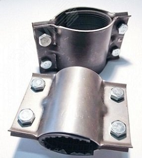 Хомут ремонтный 21-23L40 водоснабж.оцинк.Х015