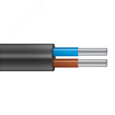 Кабель силовой АсВВГ 2х10(ок)-1 ТРТС