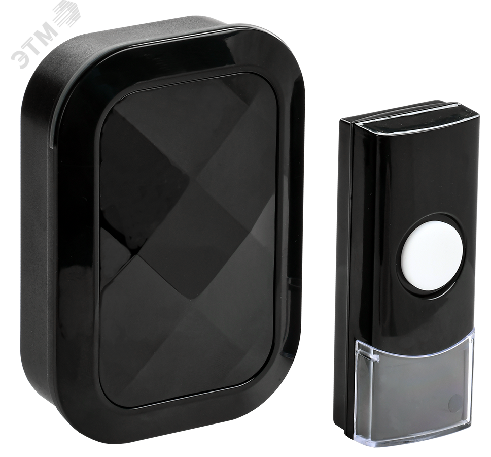 Звонок беспроводной ДЗБ3-36М (36 мелодий) черный