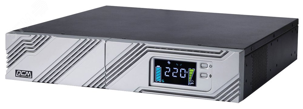 Источник бесперебойного питания Line-interactive SRT-3000A LCD 3000 ВА/2700 Вт фазы 1/1 Tower IEC   C14