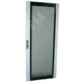 Дверь со стеклом IT-CQE 1200х800. RAL7035