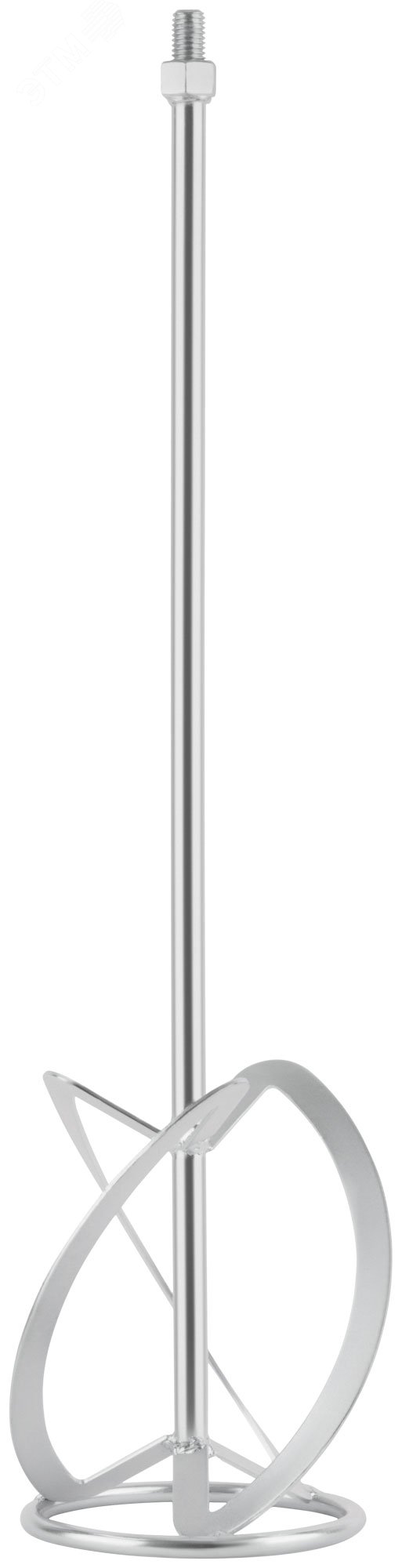 Миксер для тяжелых строительных смесей усиленный Профи, хвостовик М14, 140х590 мм