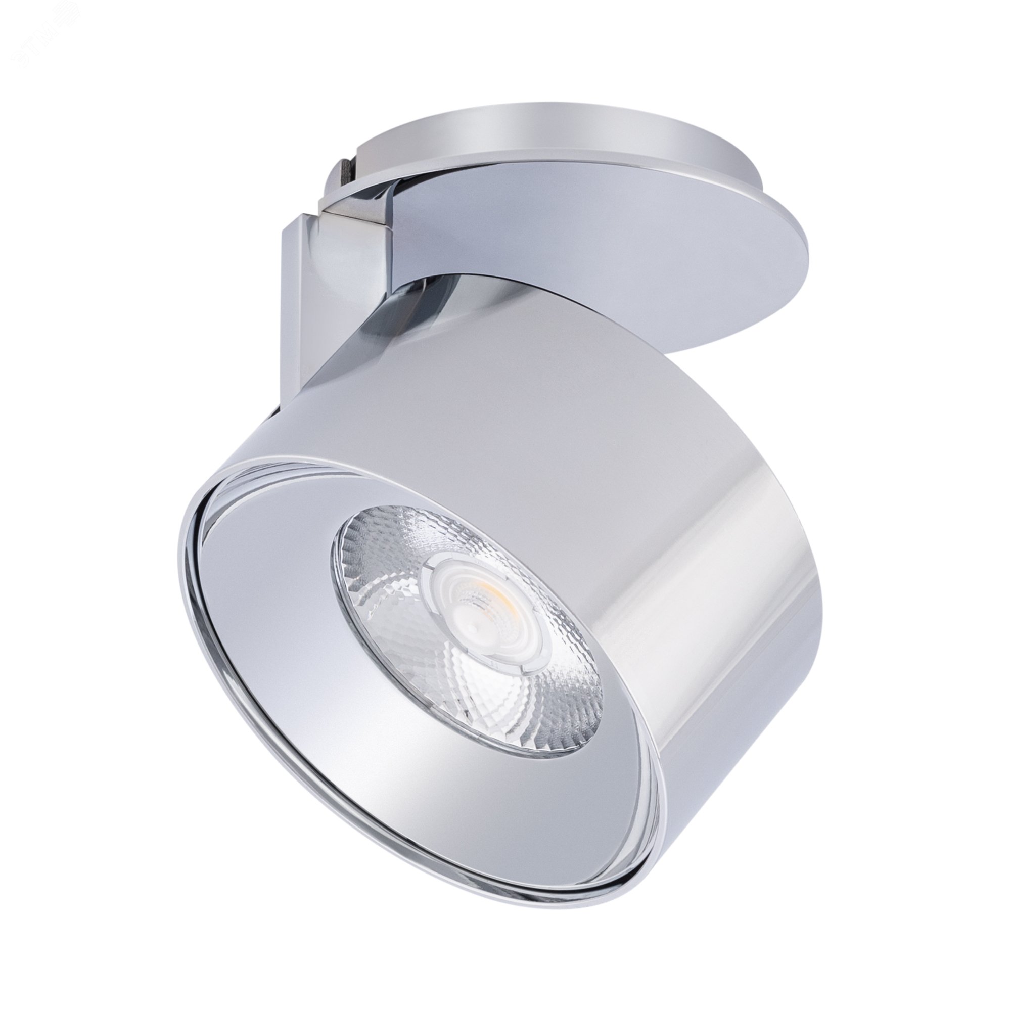 Модуль светодиодный PLURIO-LAMP-R77-9W Warm3000 (CHR, 36 deg, 2-2, 38V, 200mA) (, Металл)