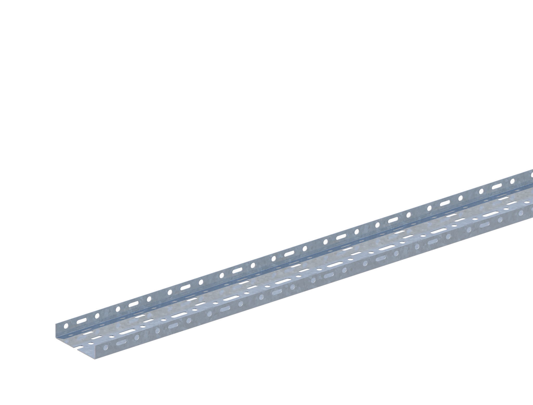 Лоток прямой НЛ10-П1,87ц УТ2,5 (h=24мм, s=1,0мм)