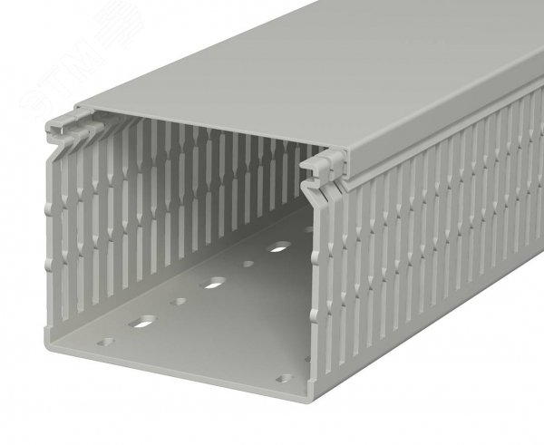 Распределительный кабельный канал LK4 N 80x100x2000 мм (ПВХ, серый)
