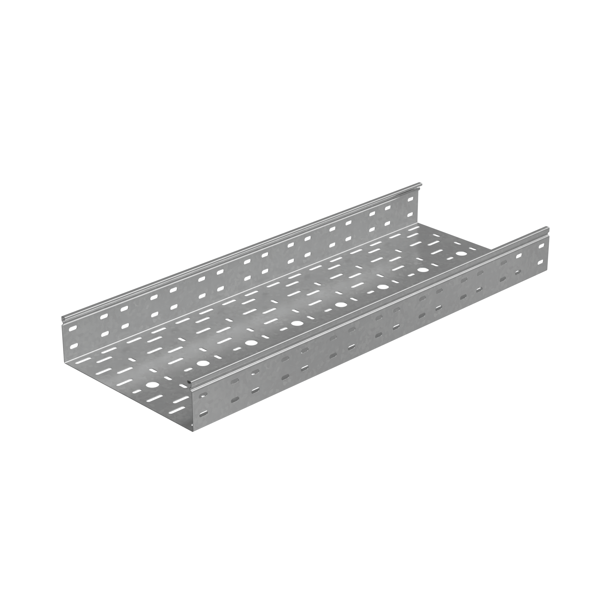 Лоток перф. 80х300х1,2 L2500 мм Стандарт ПЛЮС INOX304