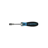 Отвертка реверсивная BITDRIVE Ratchet с трещоткой и набором бит в рукоятке (PH1-3/PZ1-3 x 25 мм)