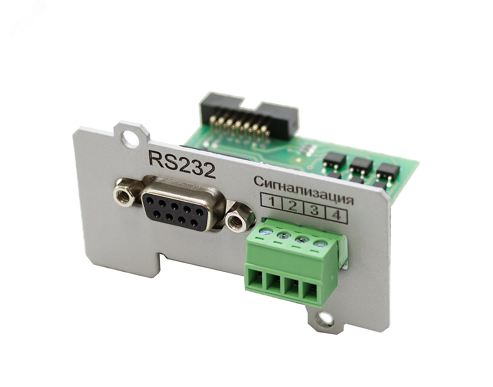 Плата расширения интерфейсов IC-RS232/Dry contacts для инверторных стабилизаторов от 6000 ВА, однофазных ИБП от 1000 до 10000 ВА