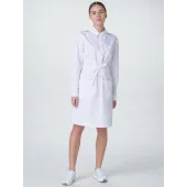 Халат женский Сансара-001 (тк.Смесовая,160) MedLine, белый,44-46,158-164