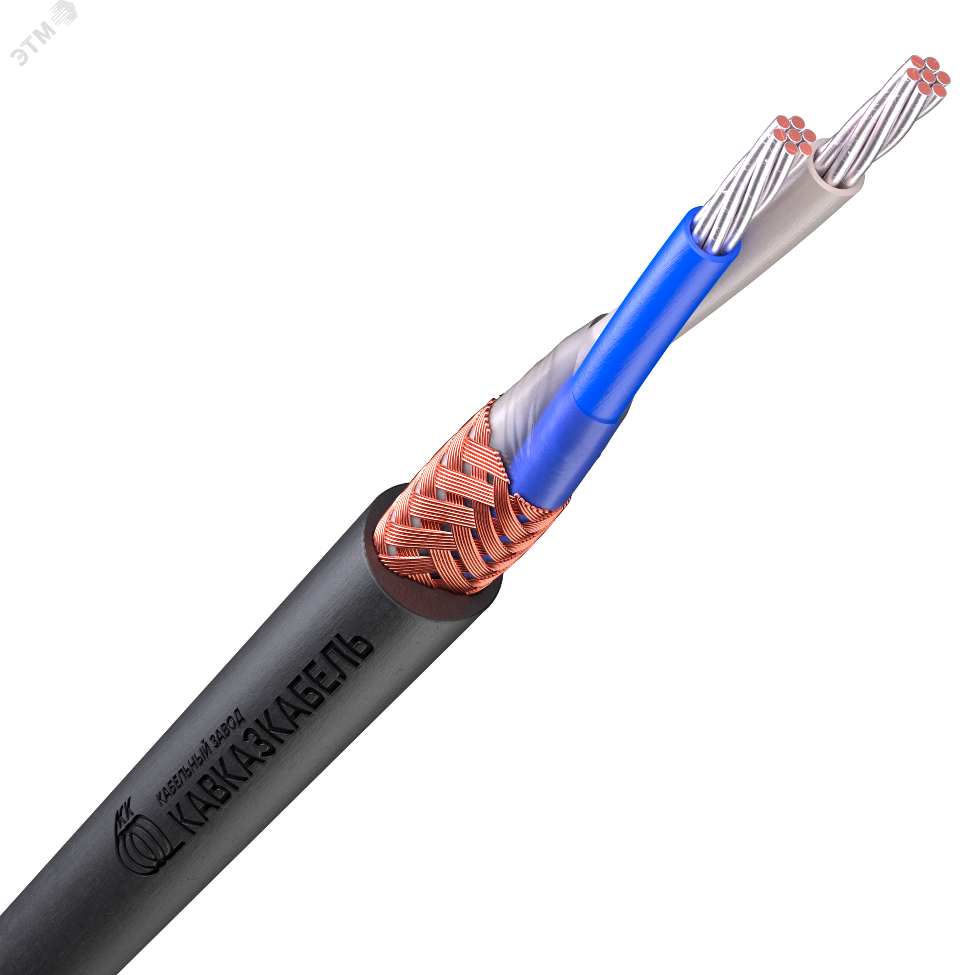 Кабель монтажный МКЭШВнг(А)-LS 1х2х0,75 ТРТС