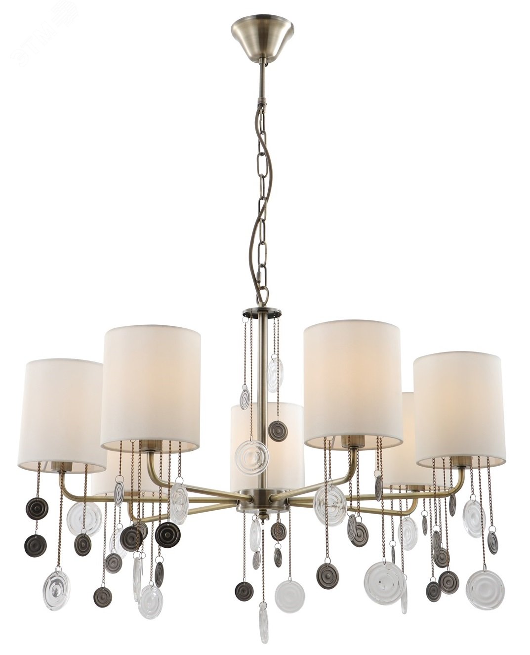 Люстра Ellie 2085-307 7 х Е14 40 Вт классика