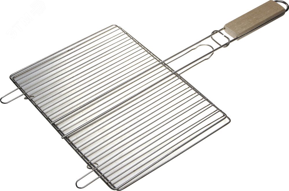 Решетка-гриль ''BARBECUE'', плоская, нержавеющая сталь, 300х225мм