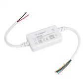 Диммер ARL-SIRIUS-TUYA-RGBW-SUF Slim (12-24V, 4x1.5A, 2.4G) (ARL, IP20 Пластик, 3 года)