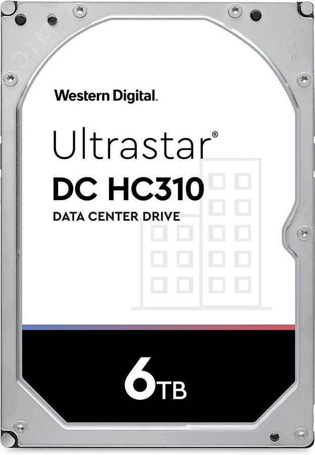 Жесткий диск 6TB Ultrastar 3.5'', SATAIII, 7200 об/мин, 256 МБ