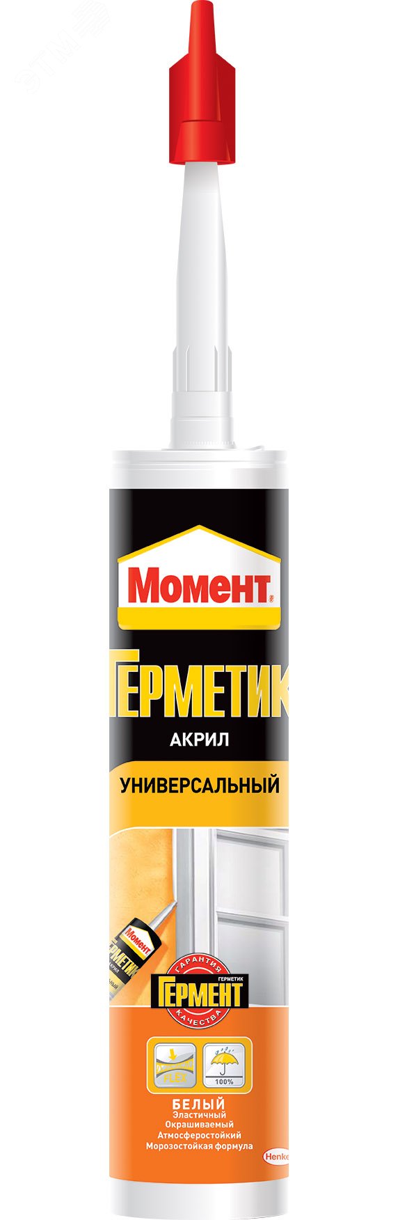 Герметик акриловый Морозостойкий Момент, 420 г