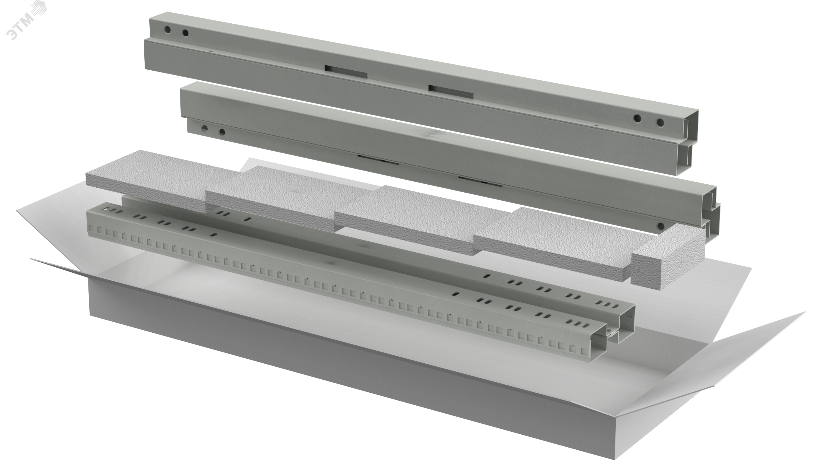 Комплект стоек и профилей для шкафа LINEA E 47U сер.