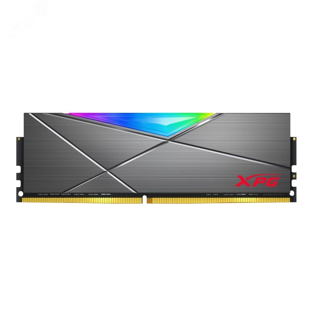 Модуль памяти 8GB XPG SPECTRIX D50, DIMM DDR4, 3600 МГц, 28800 Мб/с, RGB