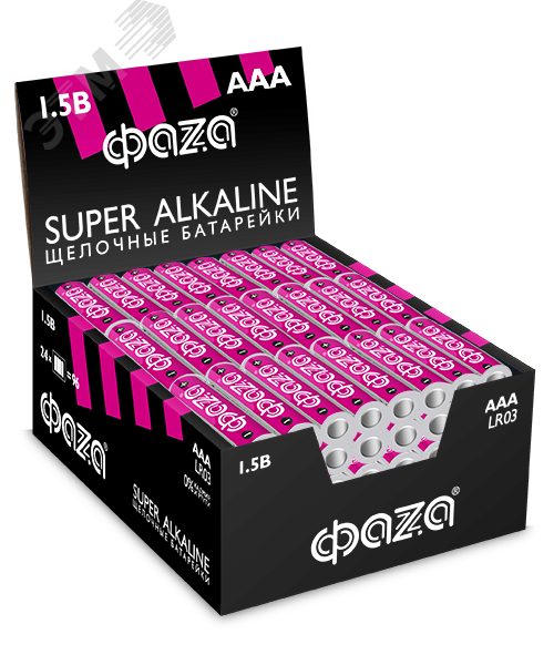 Элемент питания AAA LR03 Super Alkaline Shrink-4