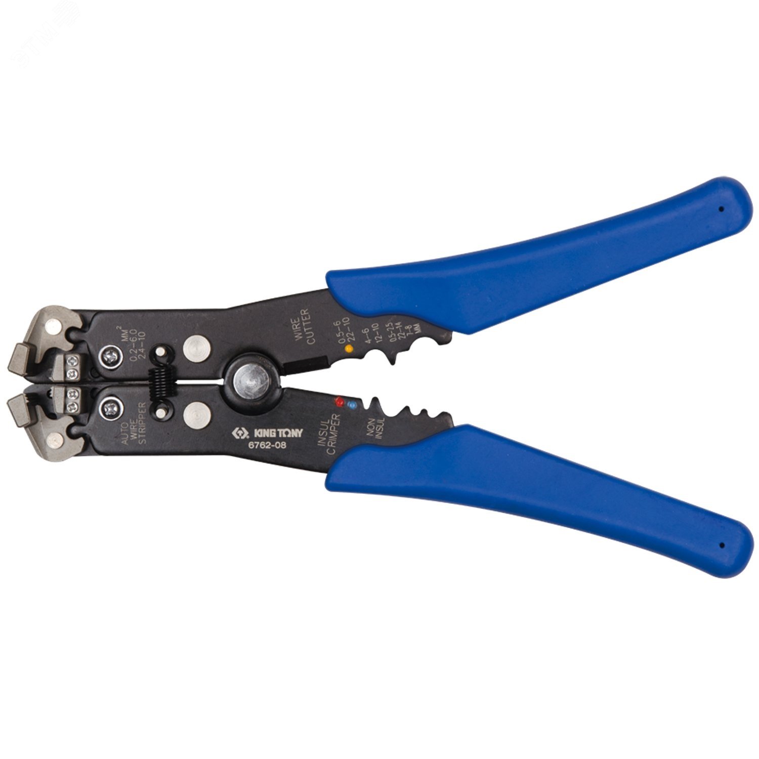 Стриппер для зачистки, резки проводов и обжима изолированных клемм