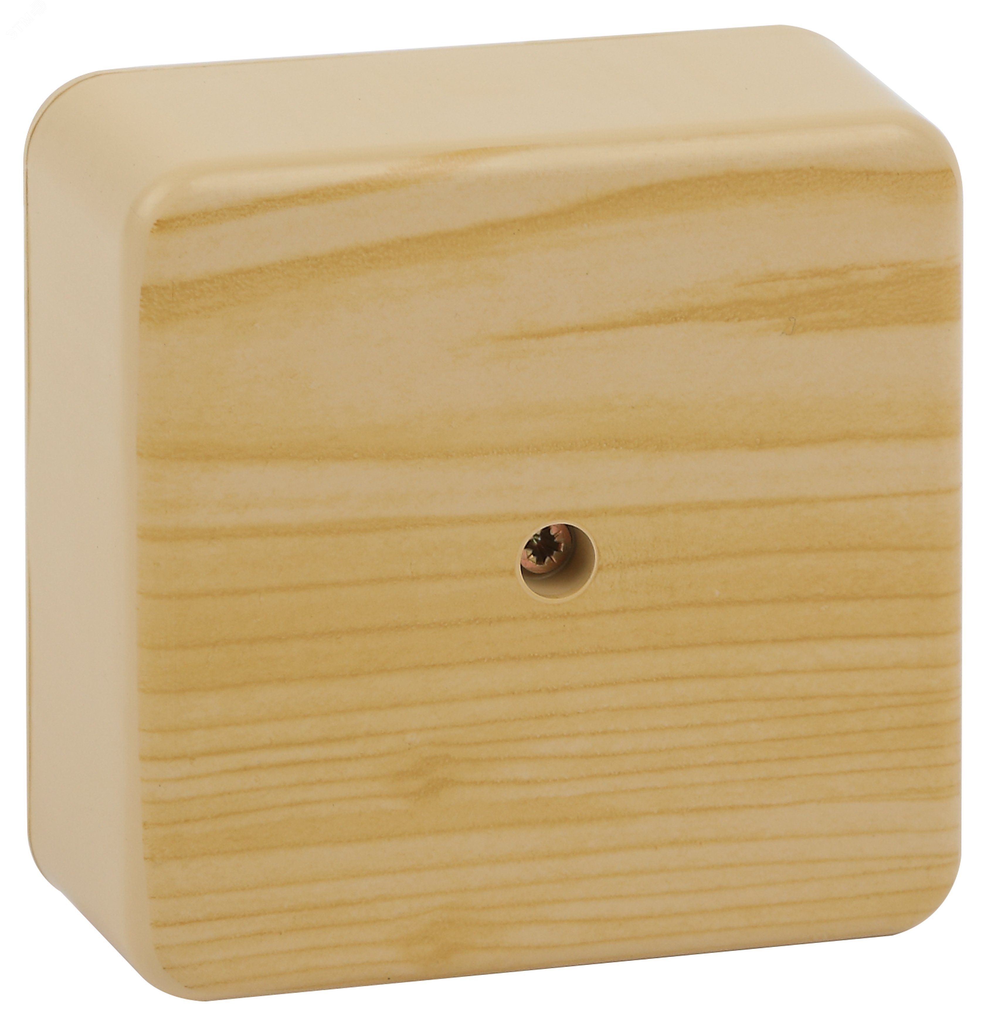 Коробка распаячнаяBS-P-100-100-50 без клеммы 100х100х50мм сосна IP40