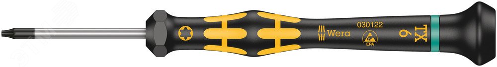 Отвертка антистатическая для прецизионных работ 1567 TORX ESD Micro TX 5 x 40 мм