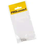 Разъем антенный на кабель, штекер F для кабеля RG-6PROconnect