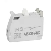 Блок контактный OptiSignal D22 A45-CB-V-NC 1НЗ винтовой зажим ZBE102
