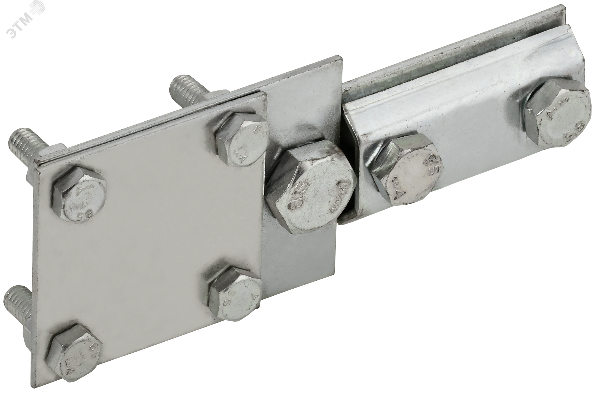 Зажим соединительный контрольный пруток 6-8мм-полоса 30мм нержавеющая сталь IEK