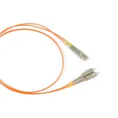 Патч-корд волоконно-оптический (шнур) мм 50/125 LC-SC duple* LSZH 10 м