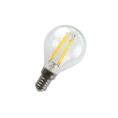 FL-LED Filament G45 6W E14 3000К 220V 600Лм 45*75мм - Светодиодная Филаментная лампа шарик прозрачная FOTON_LIGHTING