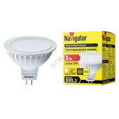 Лампа светодиодная LED 3вт 230в GU5.3 тепло-белая