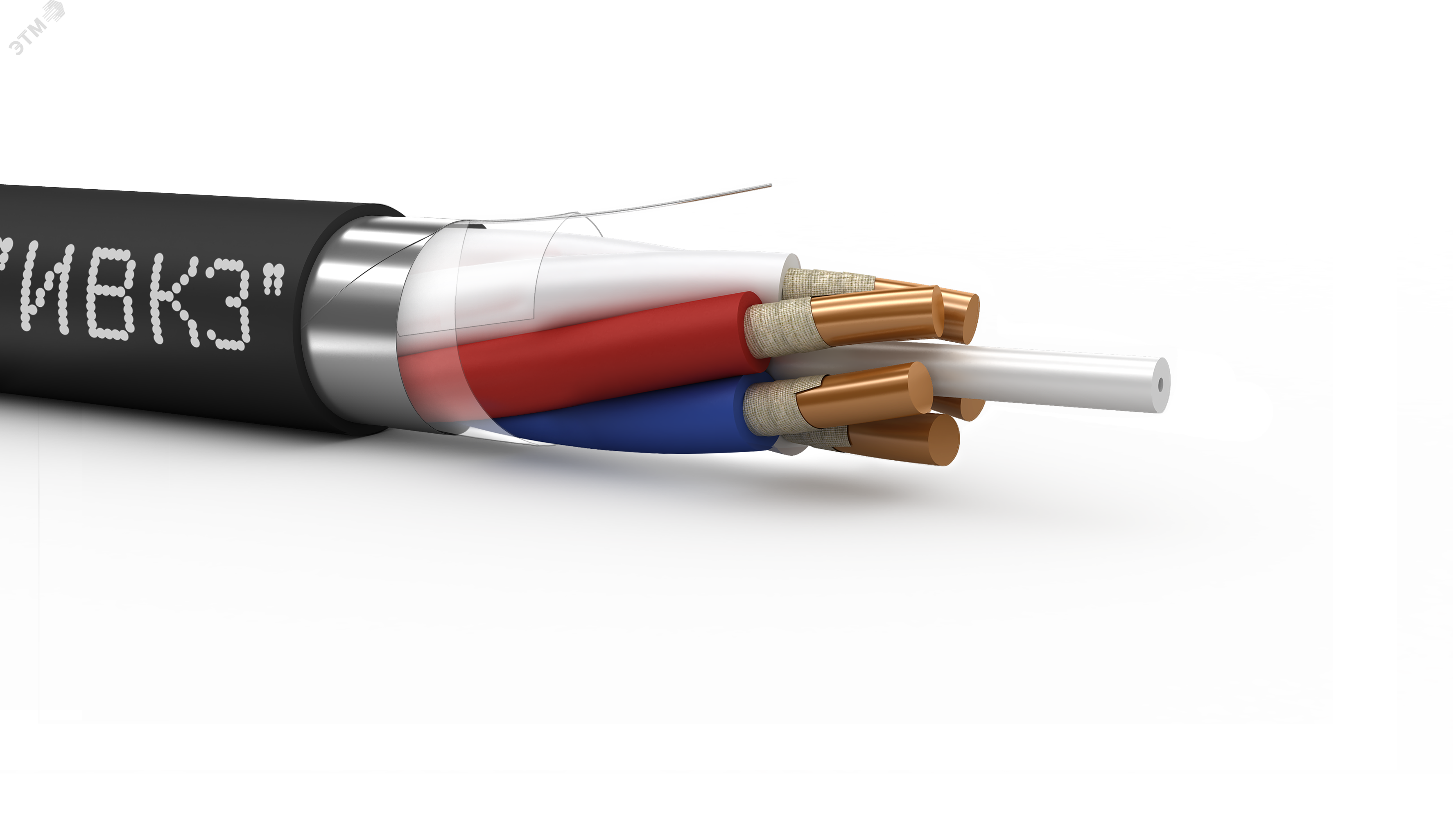 Кабель контрольный КВВГЭнг(А)-FRLS 5х2.5 ТРТС