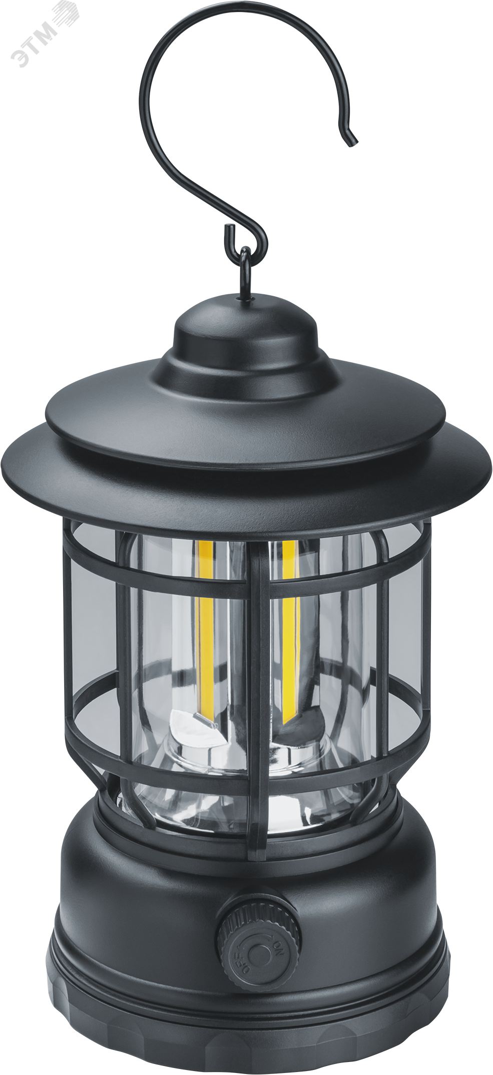 Фонарь светодиодный NPT-CA25-ACCU кемпинговый 3COB LED 6Вт li-ion 1,2Ач диммируемый