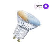 4.9W/2700K-6500K (=40W) GU10 SPOT Dim 45° 350Lm 20000h d50x55mm - Светодиодная лампа с управлением по Wi-Fi LEDVANCE