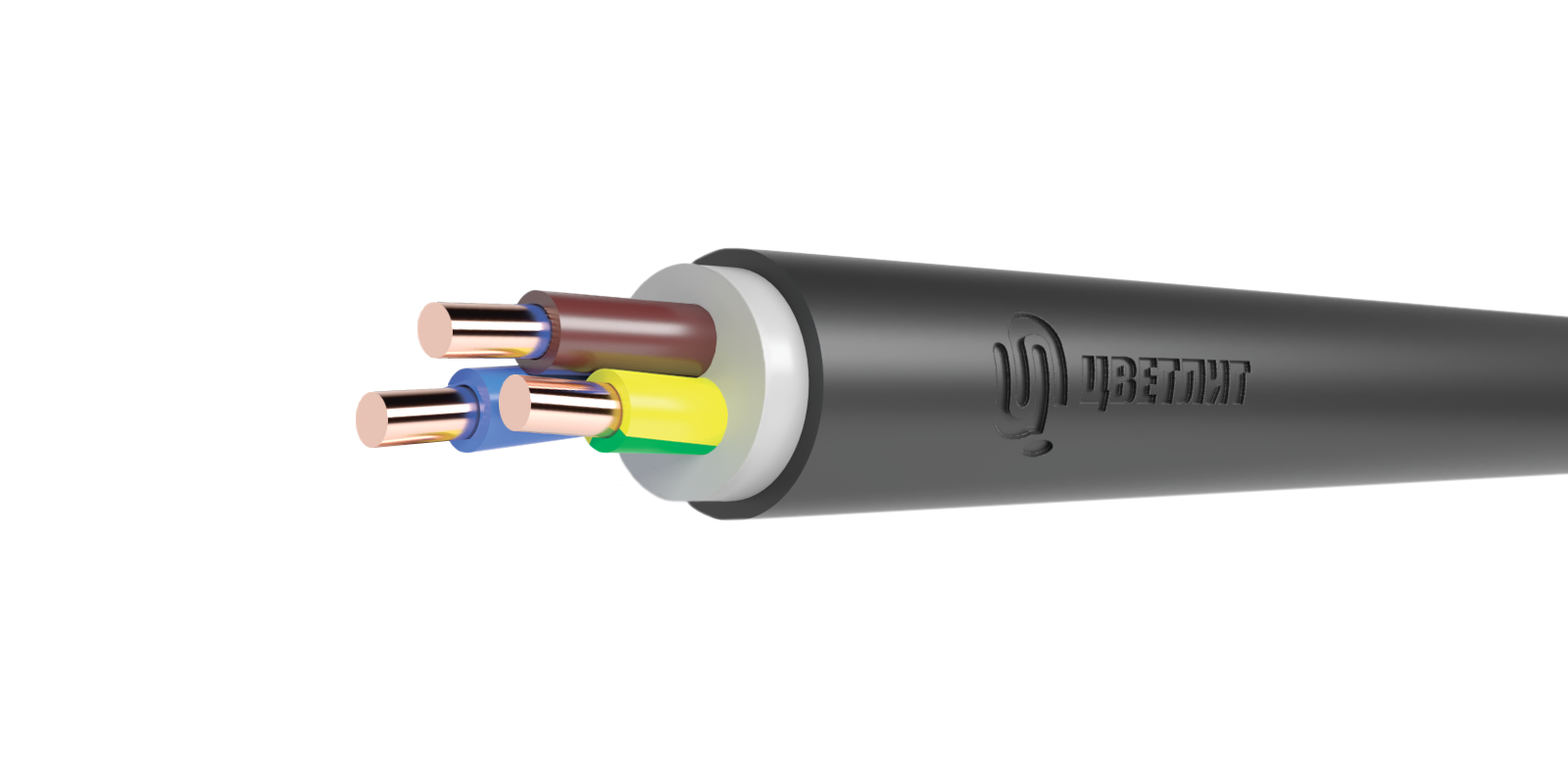 Кабель силовой ВВГнг(А)-LS 3х6ок(N,PE)-0,66 100м ТРТС