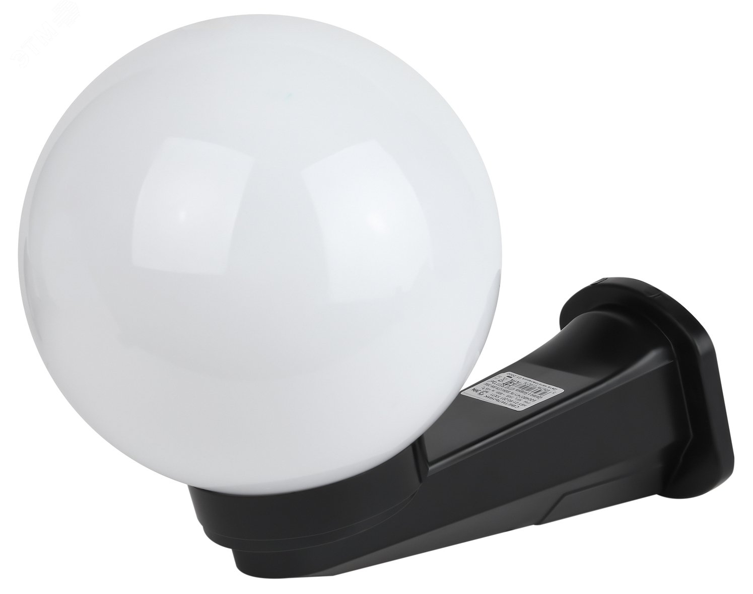 НБУ 01-60-201, шар опал с настенным крепежом D 200 мм (2/60)