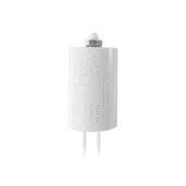 VS 20 мкФ ±10% 250V d40x63 -25C/+85C M8x10 (Пластиковый корпус | провода 250мм) - Конденсатор