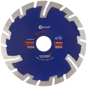 Диск отрезной алмазный, сегментный усиленный турбо , 125 x 2.3 x 8.3 x 22.2 мм