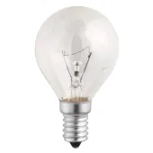 Лампа накаливания P45 240V 60W E14 clear