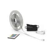 Лента светодиодная LED (комплект лента и драйвер) 5050/30-SMD 6 Вт/м 390 Лм/м RGB IP20 12 В DC 10 мм (катушка 5 м) Basic