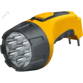 Фонарь светодиодный NPT-CP04-ACCU 7LED аккумуляторный с вилкой для зарядки пластик