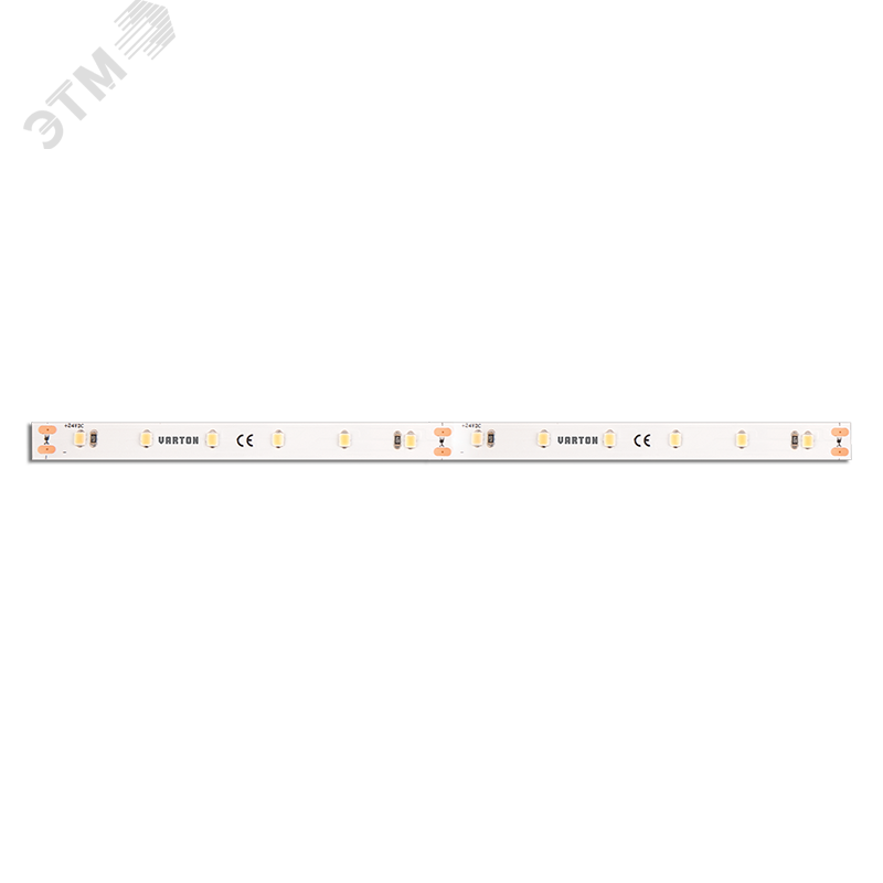 LED лента 10.8W/m 24V 3000K 40m x08mm IP20 SMD2835 160 LED/м (упаковка 5 м)